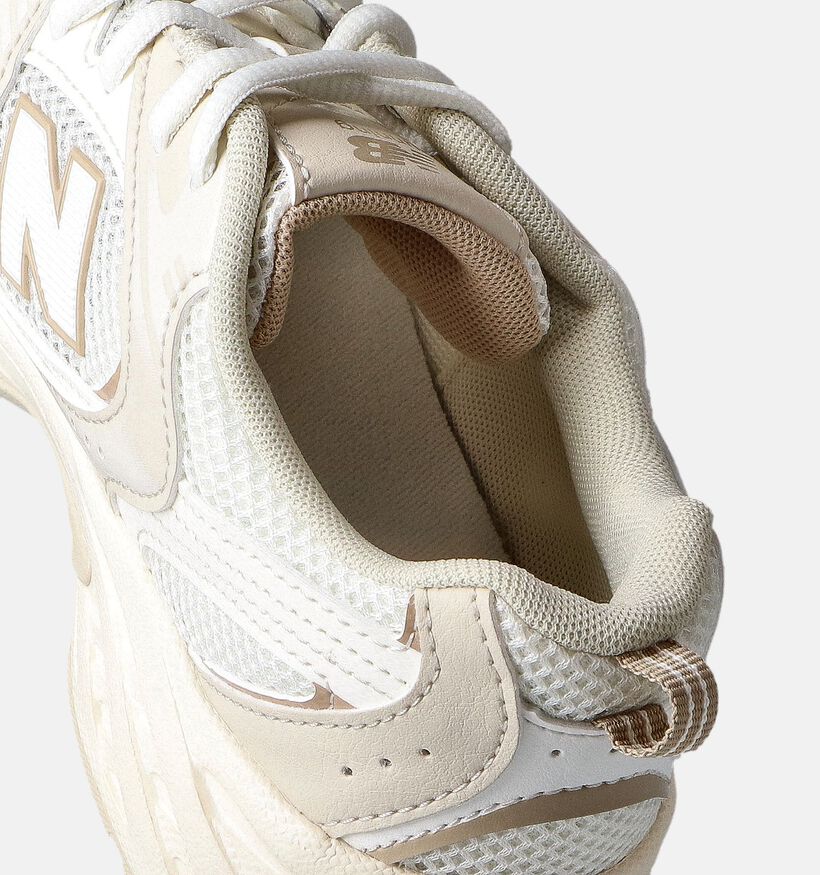 New Balance 530 Beige Sneakers voor jongens, meisjes (353433) - geschikt voor steunzolen