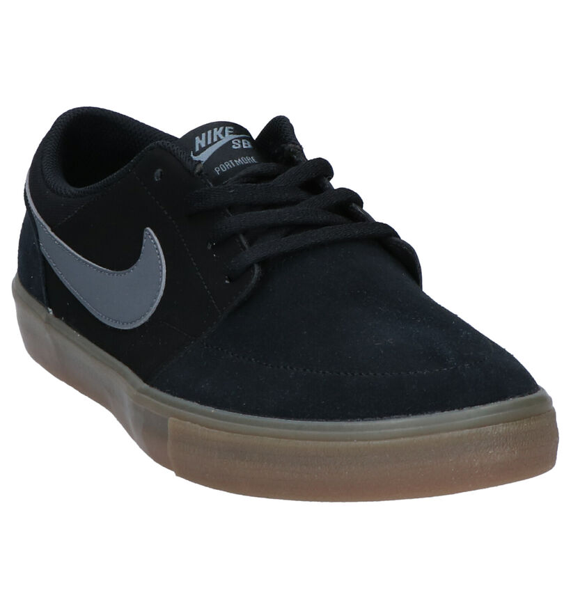 Nike SB Portmore II Solar Baskets en Kaki en daim (261693)