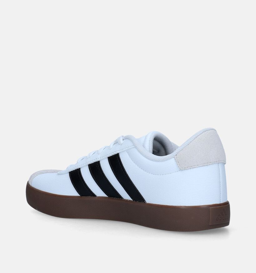 adidas VL Court 3.0 K Witte Sneakers voor jongens, meisjes (341904)