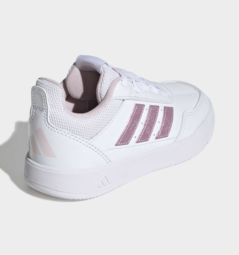 adidas Tensaur Sport 3.0 Witte/Roze Sneakers voor meisjes (375400)