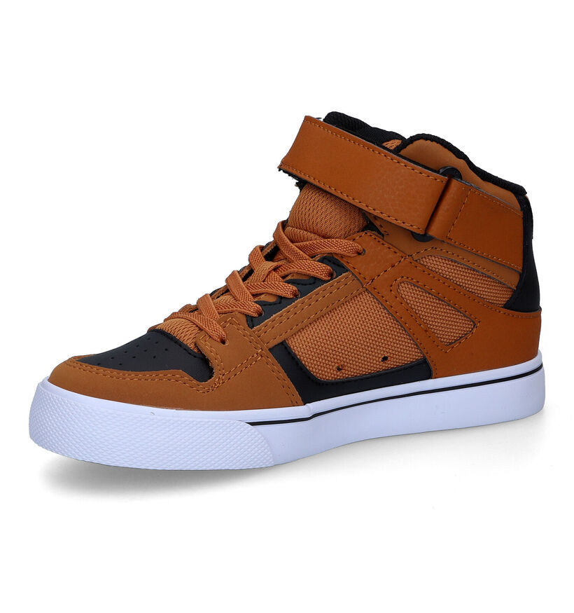 DC Shoes Pure High Top Baskets de skate en Blanc pour garçons (350856)