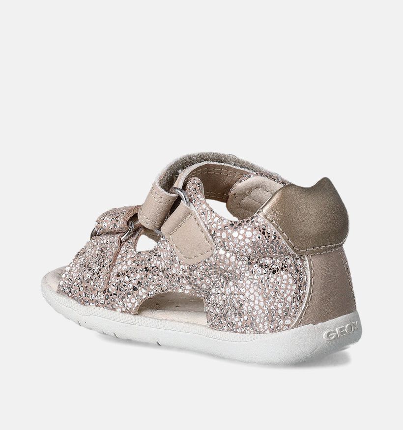 Geox Macchia Sandales pour bébé en Beige pour filles (352944)