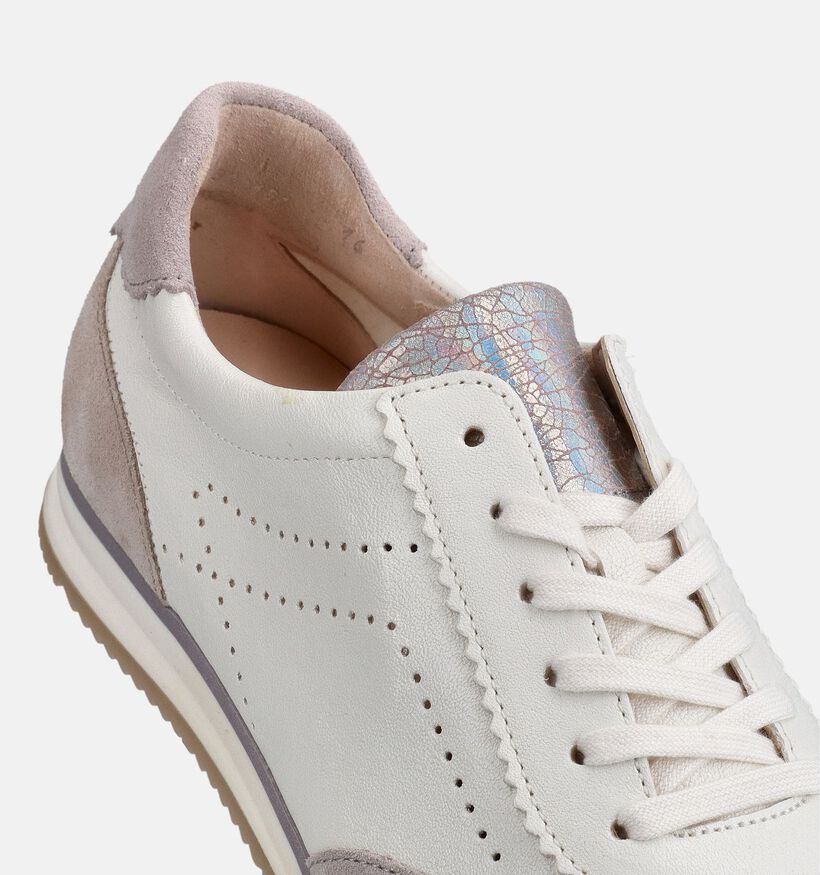 Gabor Witte Sneakers voor dames (371279) - geschikt voor steunzolen