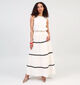 Vila Manda Wavy Beige Maxi Rok voor dames (359461)