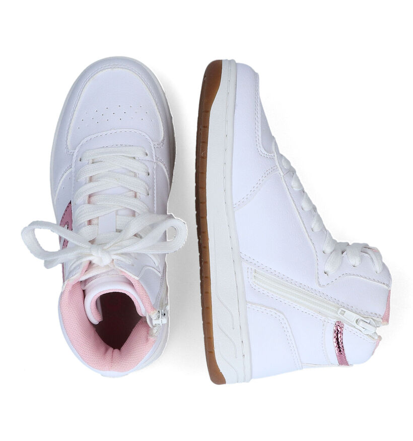 CEMI Witte Hoge sneakers voor jongens, meisjes (330919)