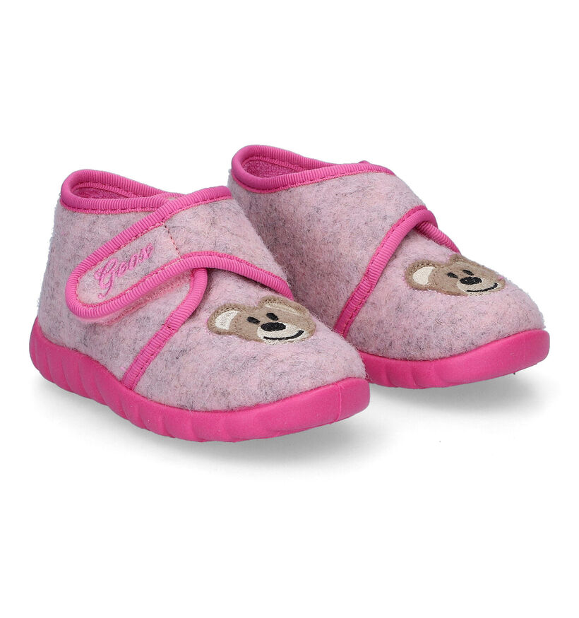 Geox Zyzie Pantoufles en Rose pour filles (313735)