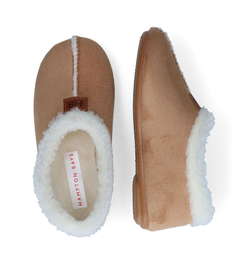 Hampton Bays Pantoufles fermées en Beige pour filles (317185)