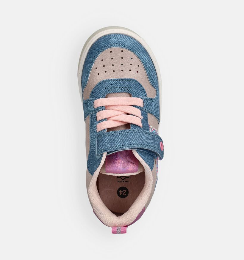 Milo & Mila Roze/Blauwe Sneakers voor meisjes (370880)