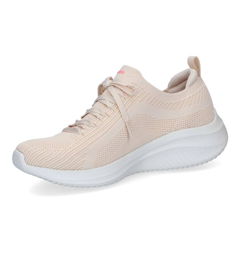 Skechers Ultra Flex 3.0 Big Plan Baskets en Rose pour femmes (305505)