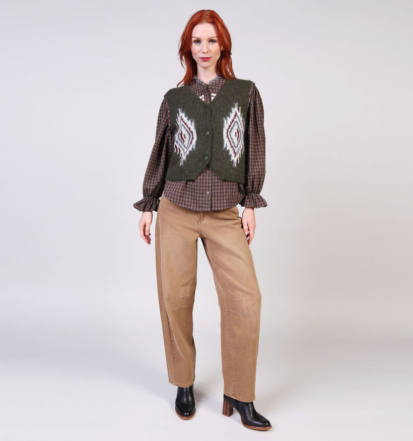 Adoré Laura Gilet en Vert pour femmes (369248)