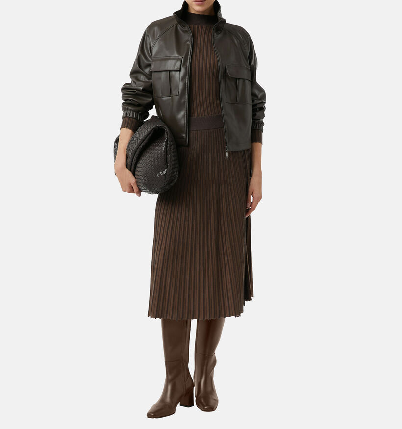 comma Manteau court en Marron pour femmes (364852)