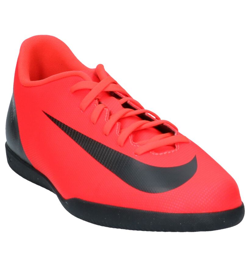 Fluorode Nike CR7 Vaporx Zaalvoetbalschoenen in kunstleer (235593)