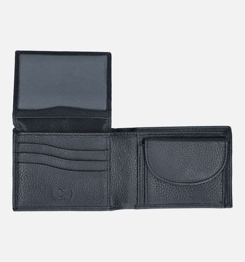 Crinkles Zwarte Portefeuille voor heren (365762)