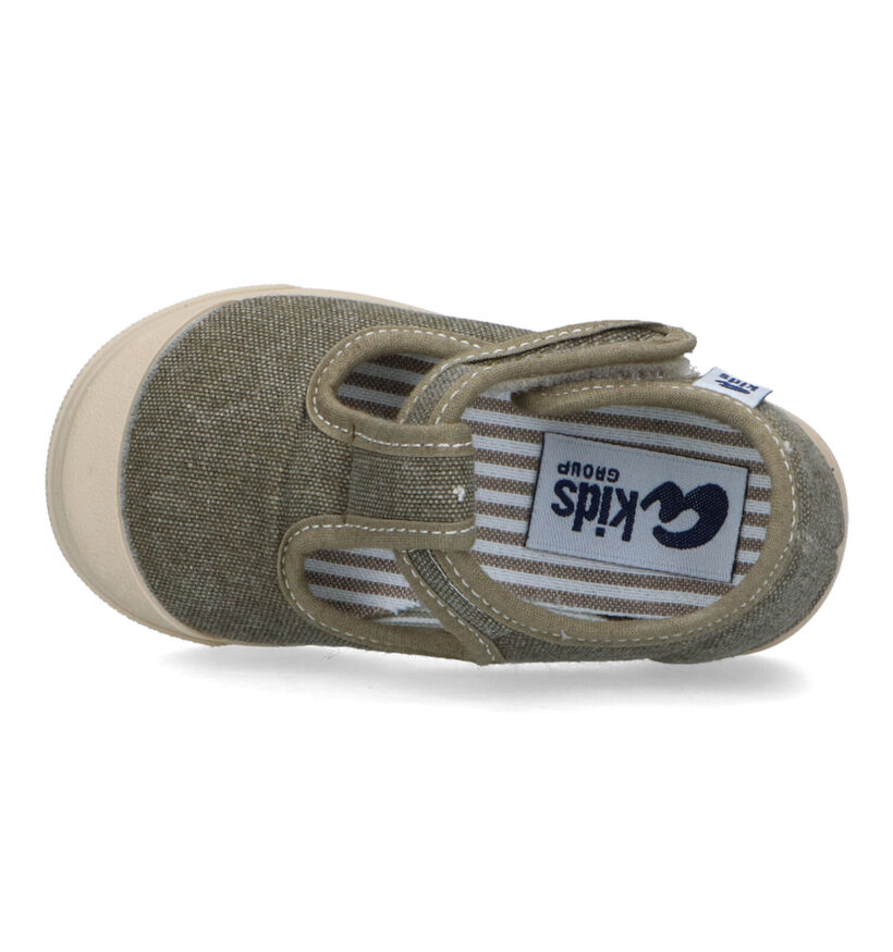 Ani Chaussures à scratch en Bleu pour garçons (340009)