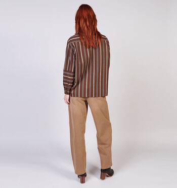 Adoré Blouses Wit/Bruin/Roze