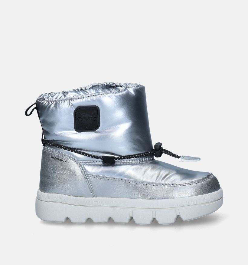 Geox Willaboom Bottes en Argent pour filles (345959) - pour semelles orthopédiques