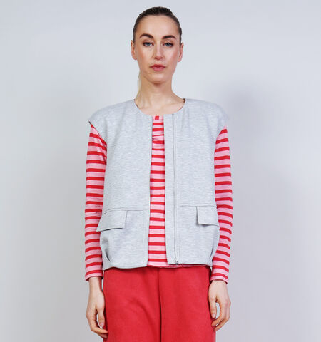 Vero Moda Vesten Grijs