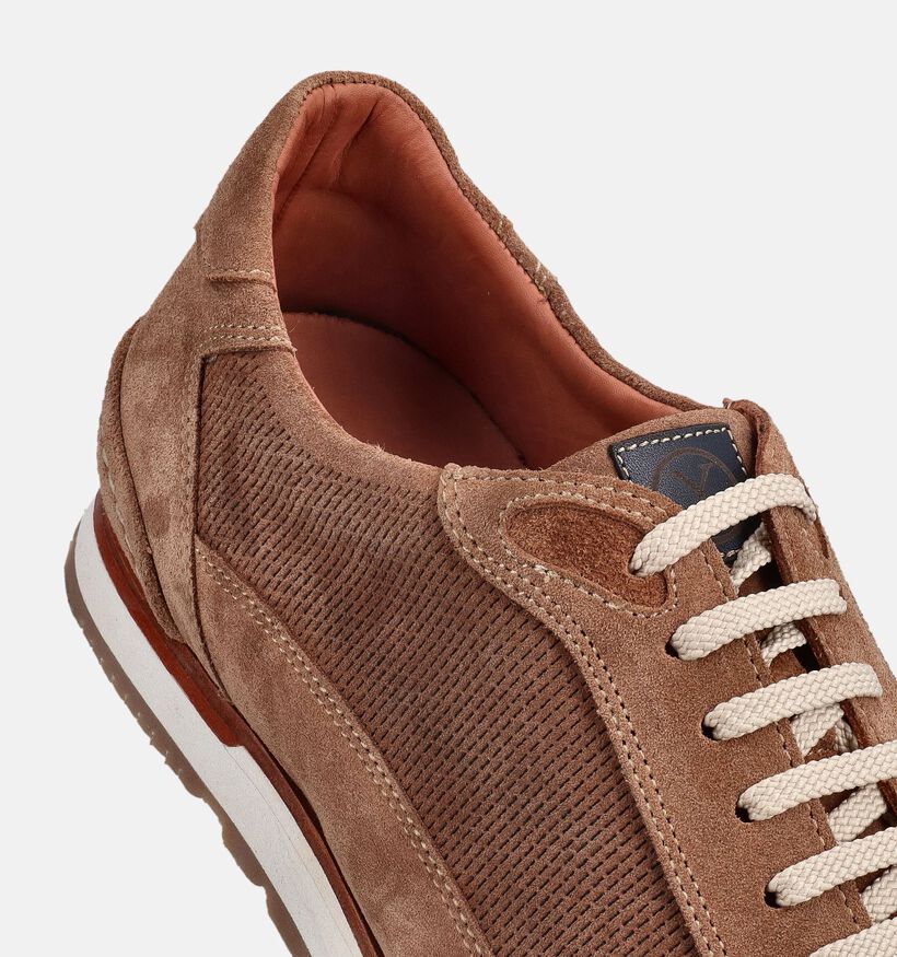 Ambiorix Icarius Bruine Veterschoenen voor heren (373476) - geschikt voor steunzolen