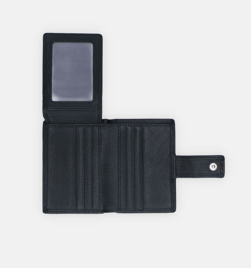 Euro-Leather Porte-cartes en Noir pour hommes (341423)