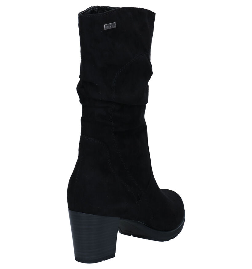 Jana Bottes effet plissé en Noir en textile (280906)