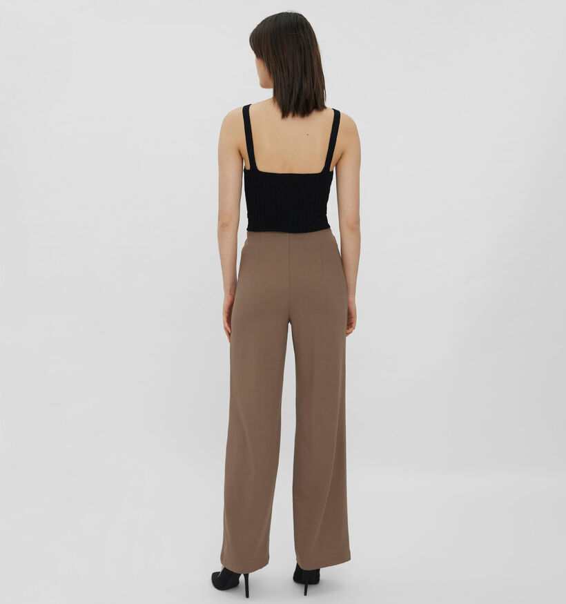 Vero Moda Becky Bruine Geklede Broek (318357)