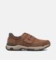 Relife Cognac Velcroschoenen voor heren (363055) - geschikt voor steunzolen