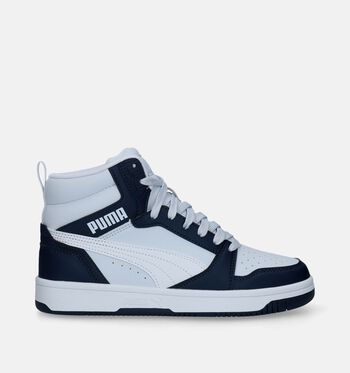 Puma Rebound Mid Baskets Noir/Blanc/Bleu/Vert