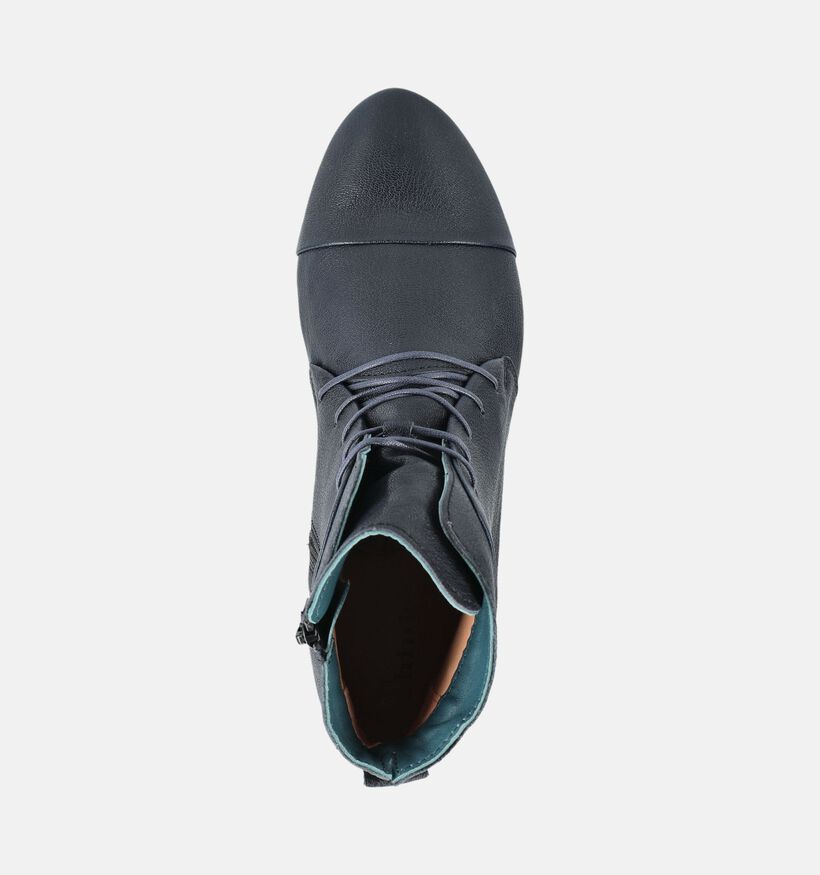 Think! Guad2 Donkerblauwe Boots met Veter voor dames (381353)