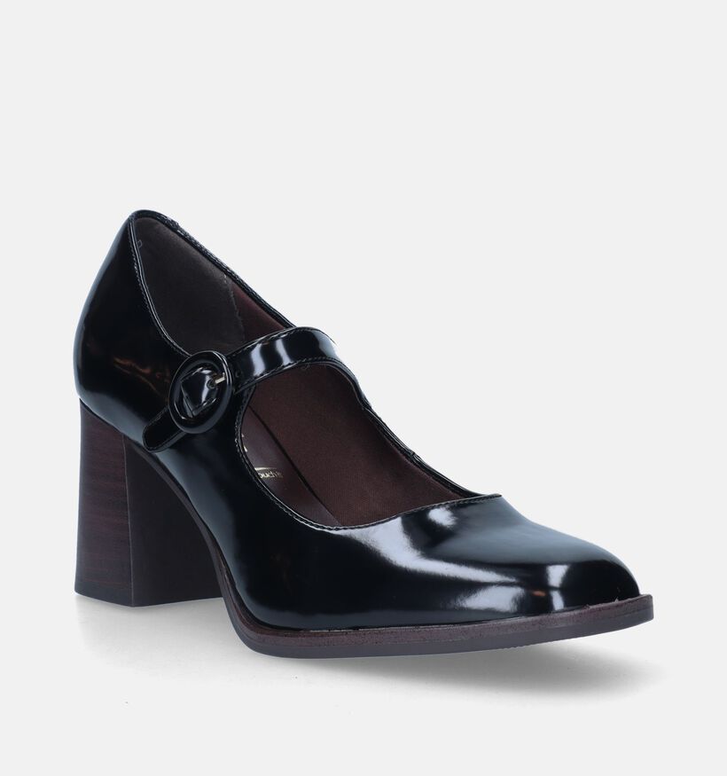 Tamaris Zwarte Pumps met riempje voor dames (344710)