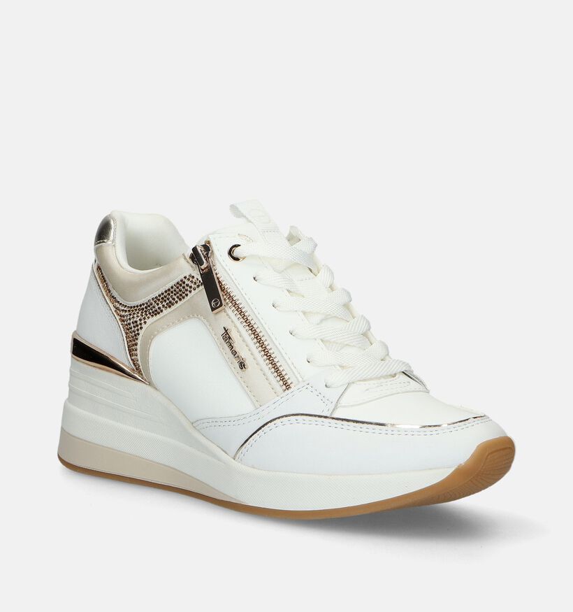 Tamaris Sleehak Sneakers Zwart voor dames (360591) - geschikt voor steunzolen