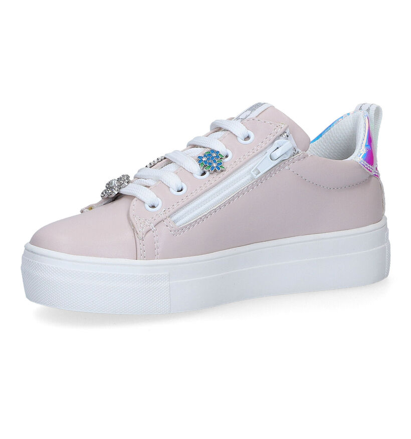 Asso Baskets basses en Rose clair pour filles (304985)