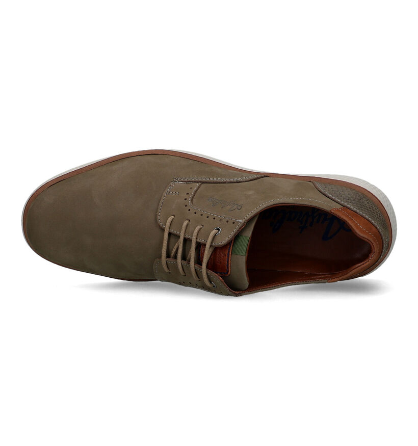 Australian Preston Chaussures à lacets en Vert pour hommes (321691) - pour semelles orthopédiques