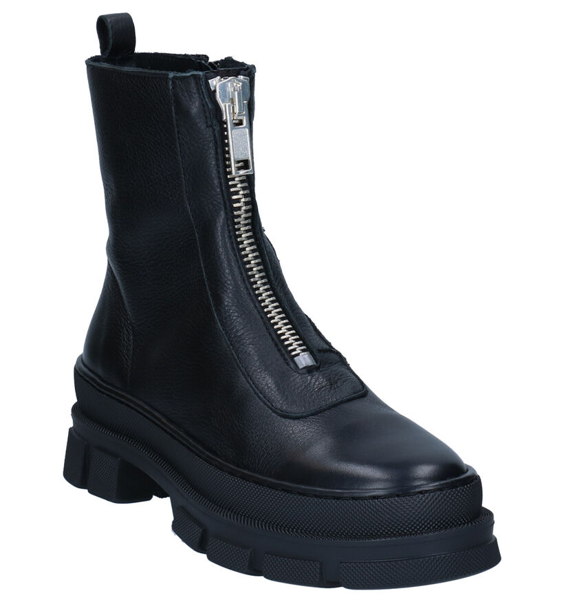 Tango Romy Welt Zwarte Boots voor dames (299276) - geschikt voor steunzolen