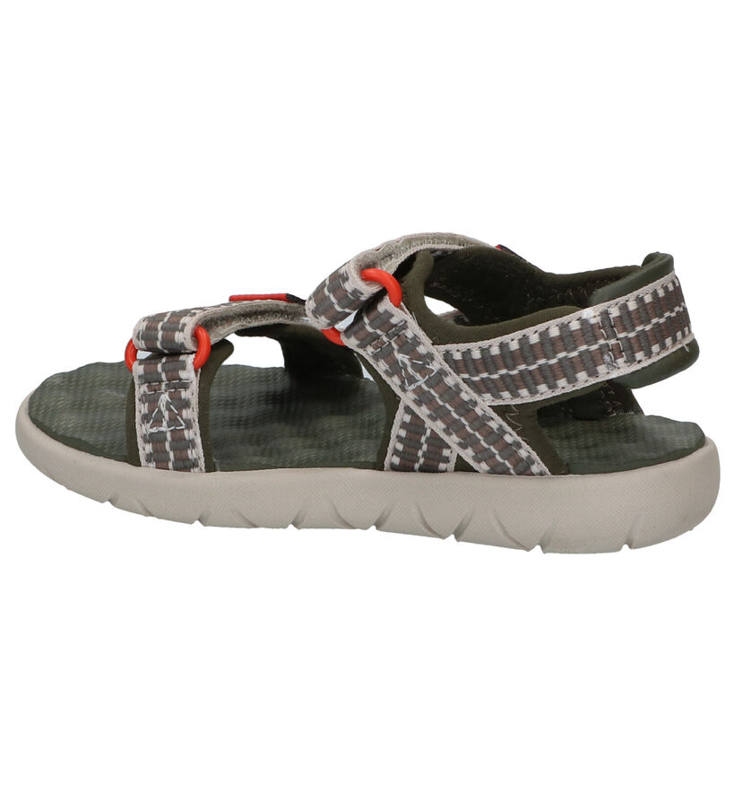 Timberland Perkins Row Webbing Groene Sandalen voor jongens (305833)