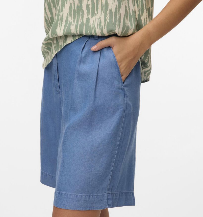 Vero Moda Fleur Short en Bleu pour femmes (369409)