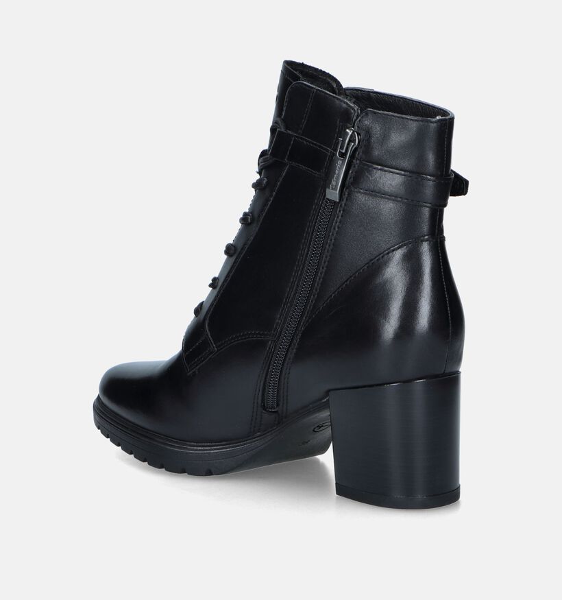 Tamaris Bottines à lacets en Noir pour femmes (346652)