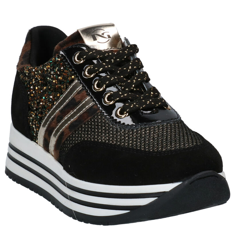NeroGiardini Baskets basses en Noir en daim (297740)