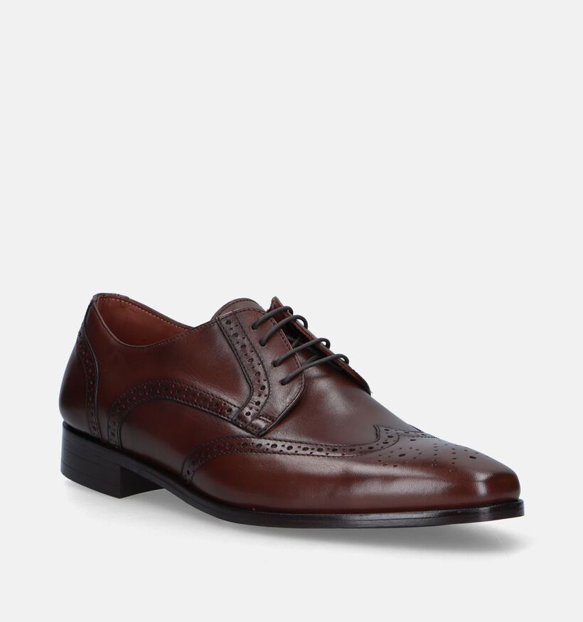 Ambiorix Zagreb Cognac Veterschoenen voor heren (327712)