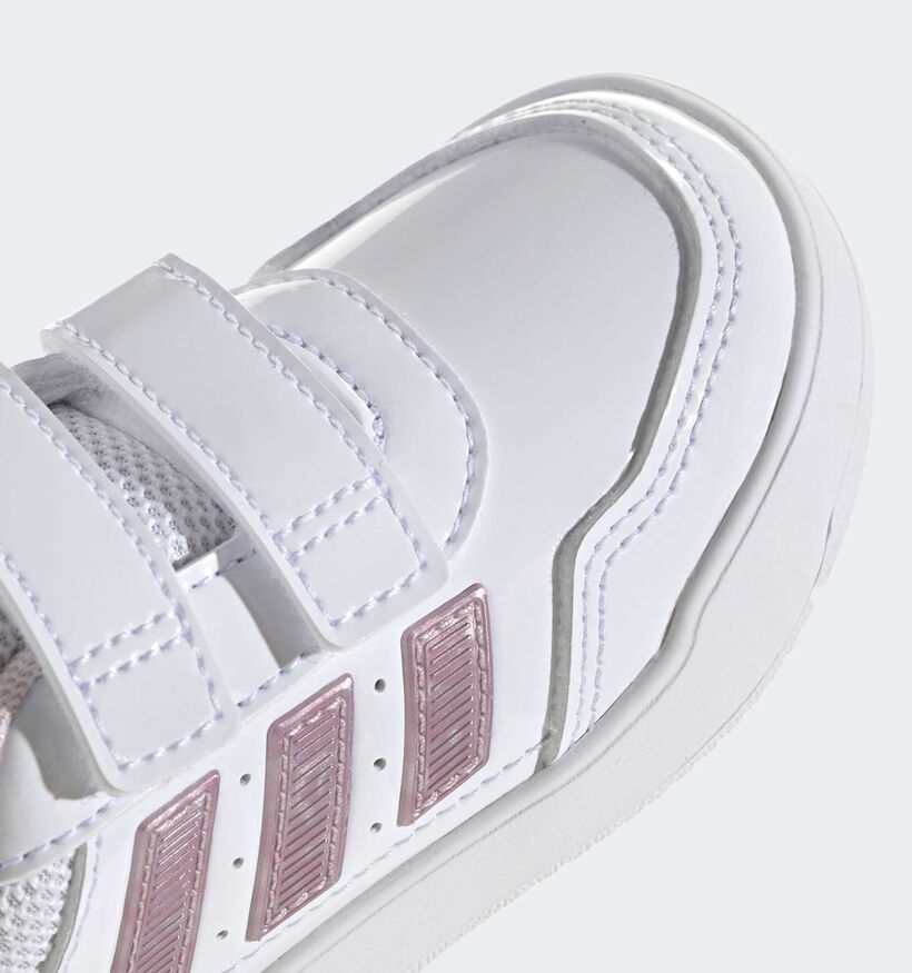 adidas Tensaur Sport Witte Sneakers voor meisjes (375399) - geschikt voor steunzolen