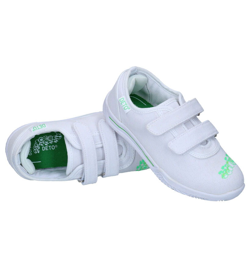 Deto Chaussures de sport en Blanc pour filles, garçons (293526) - pour semelles orthopédiques