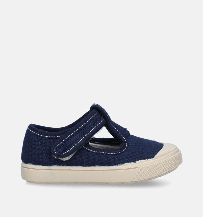 Ani Chaussures à scratch en Bleu pour garçons (340009)