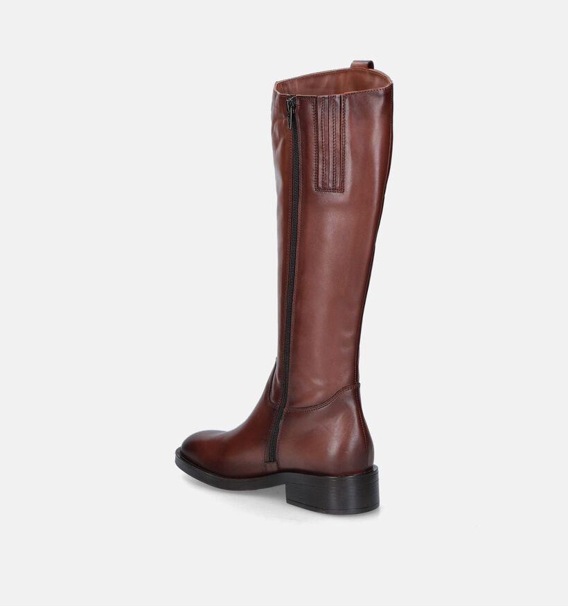 Laurent David 2 Fly 314 Cognac Lange laarzen voor dames (345840)