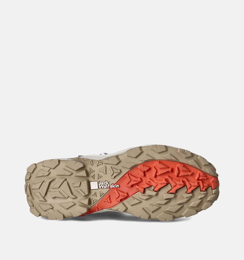 Jack Wolfskin Vojo Tour Texapore Mid Beige Wandelschoenen voor dames (352904) - geschikt voor steunzolen