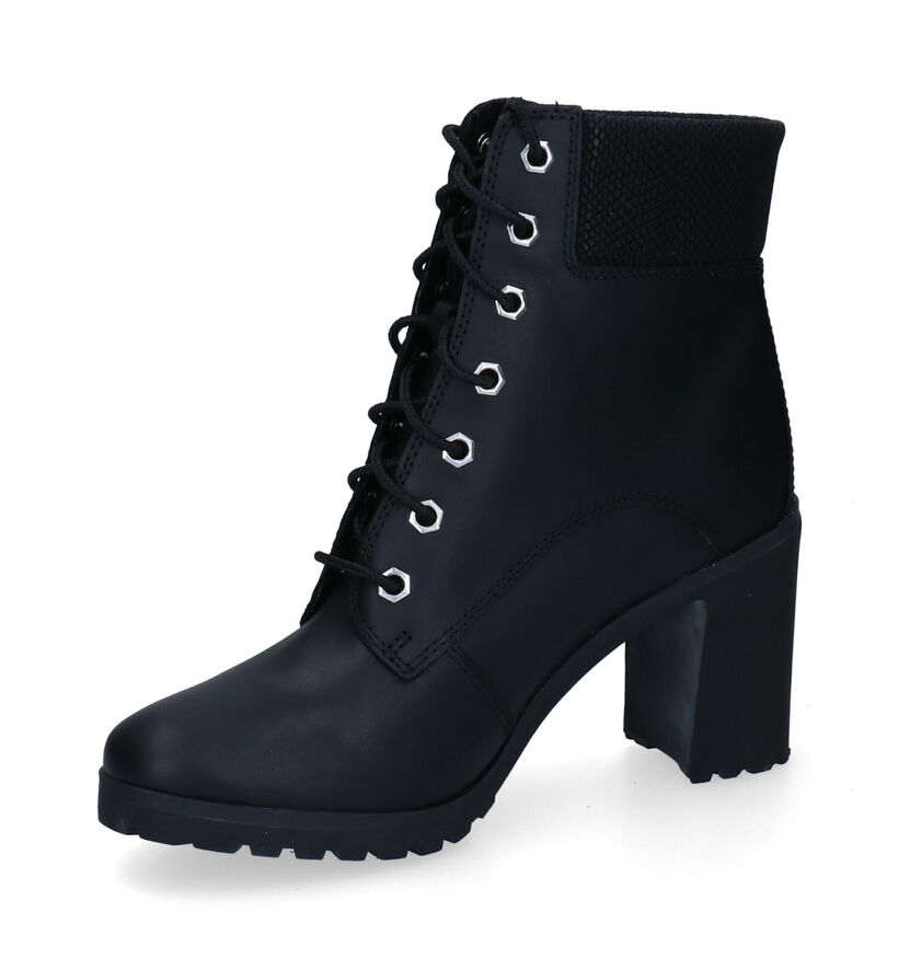 Timberland Allington 6In Lace Up Bottillons en Noir en cuir (313452)