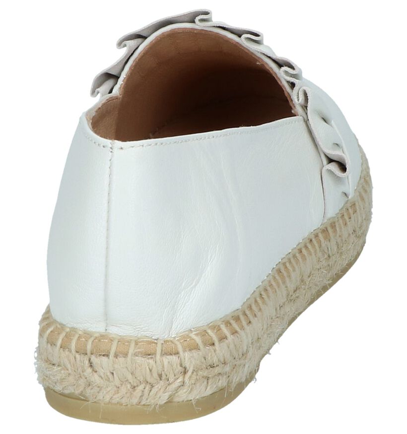 Kanna Espadrilles en Écru en cuir (246577)