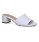 Tamaris Touch it Witte Muiltjes in leer (307561)