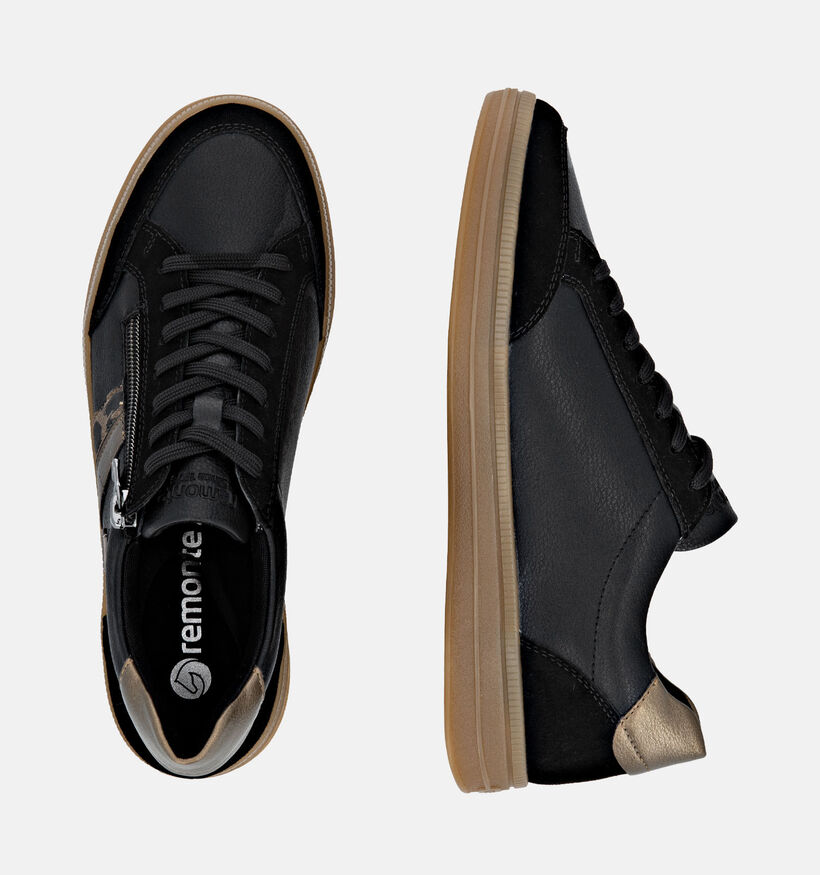 Remonte Chaussures à lacets en Noir/Marron pour femmes (360400) - pour semelles orthopédiques