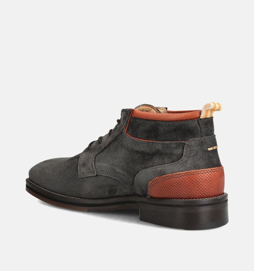 Berkelmans Silesia Chaussures classiques en Gris pour hommes (363156) - pour semelles orthopédiques