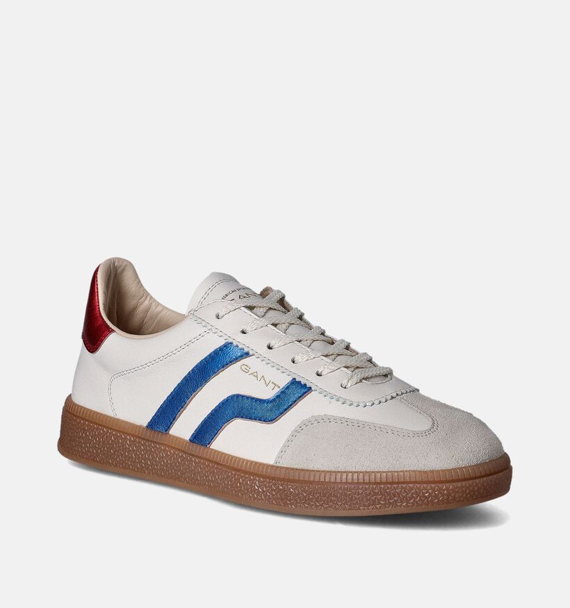 Gant Cuzima Witte Sneakers voor dames (353686) - geschikt voor steunzolen