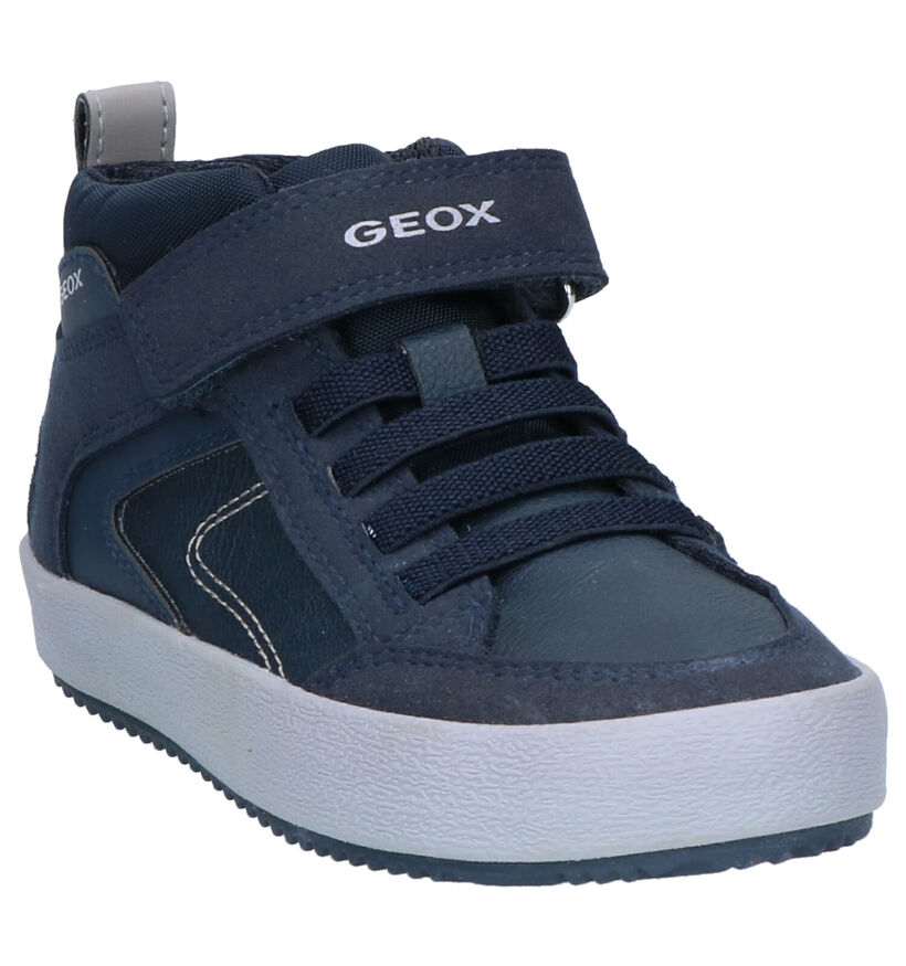 Geox Chaussures hautes en Bleu foncé en simili cuir (254508)